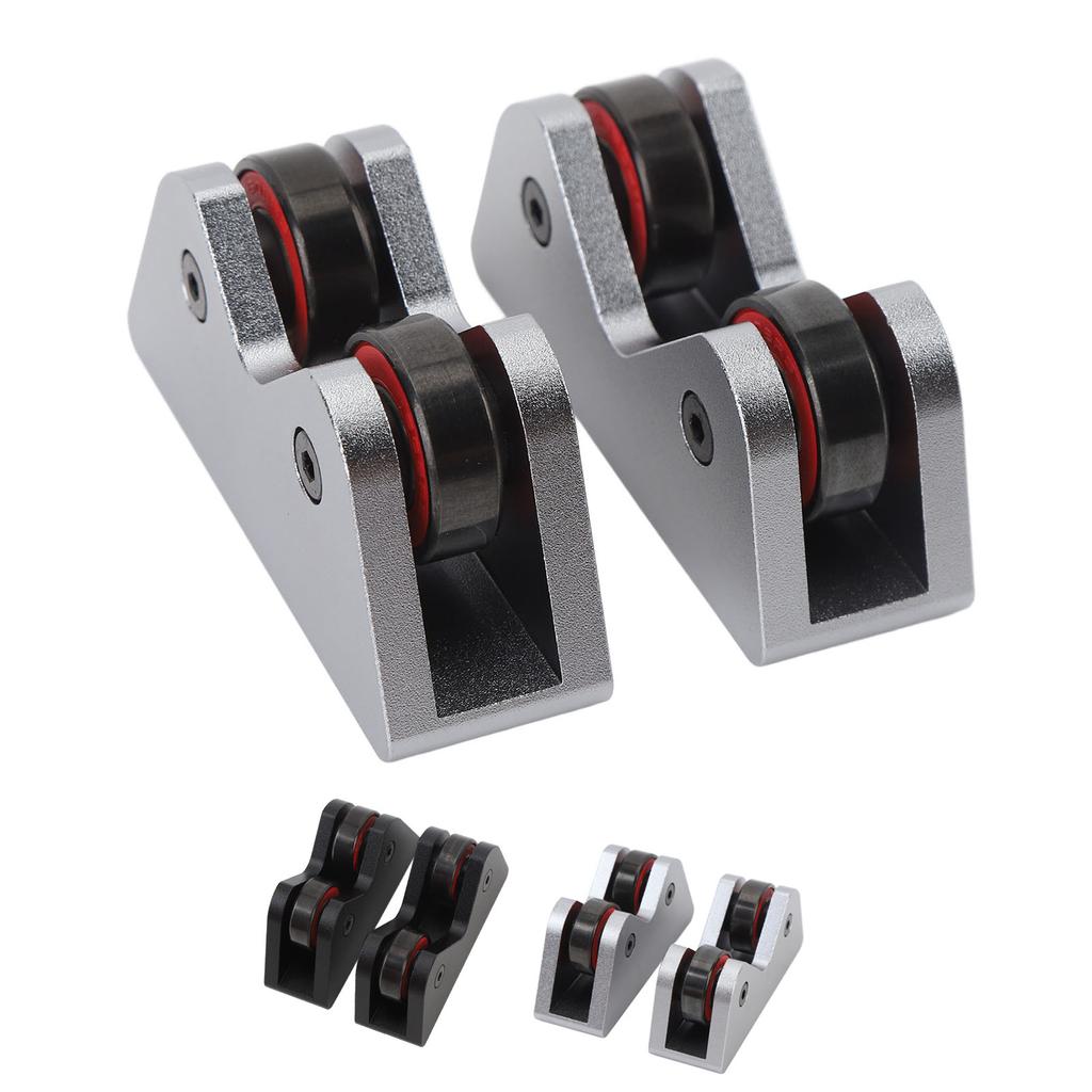 2PCS Billiard Cue Straightness Checker Stainless Steel Pool Cue Stick Shaft Roller Straightness Dete