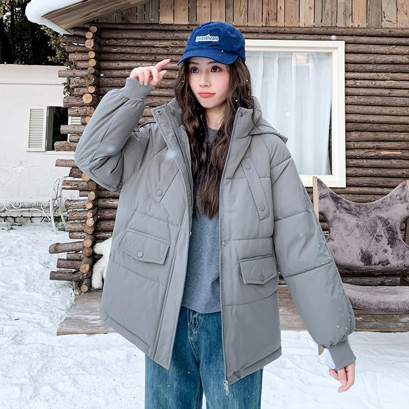 Bread clothes short women's down cotton-padded clothes new fashionable loose cotton-padded jackets warm jackets