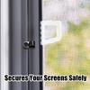 24Pcs Strong Window Screen Fasteners with Metal Screws Nylon Window Screen Retainers Upgrades For Storms Defense