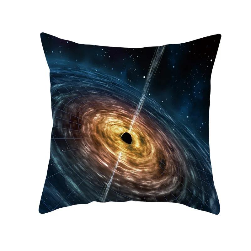 Kosmische Schwarzes Loch Dekokissenbezug Büro Wohnzimmer Auto Ornamente Heim Kissenbezug