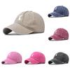 Embroidery Rabbit Cotton Baseball Cap Adjustable Strap Vintage Style Street