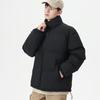 Winter Stehkragen Baumwollwattierte Jacke für Herren und Damen, Neue Partner Brotbekleidung, Warme Kleidung, Verdickte Daunenwattierte Jacke.