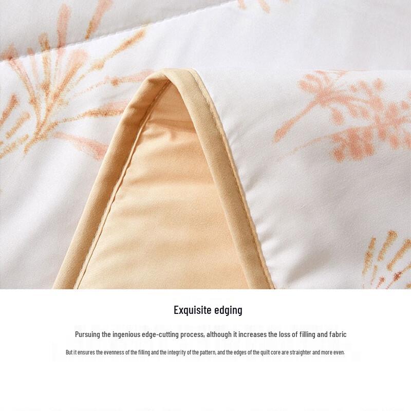 LUOLAI Flower Dance Washable Summer Cooling Quilt