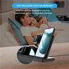 3 In 1 Wireless Charging Station Holder Multiple Devices Wireless Charger Dock With Type C Cable For Watch Earphones Smart Phone