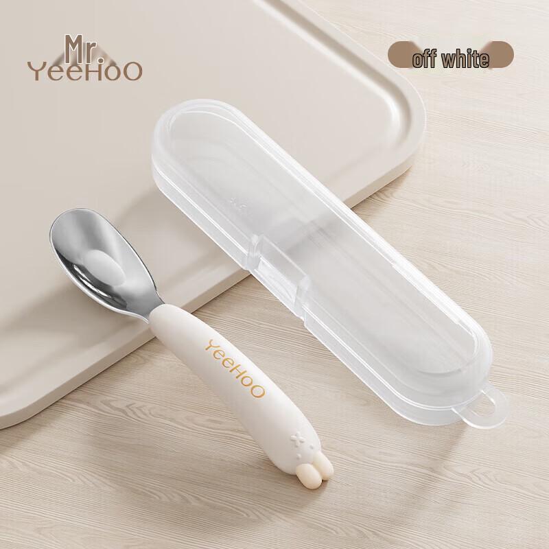 YEEHOO Baby Rabbit Ear Training Spoon