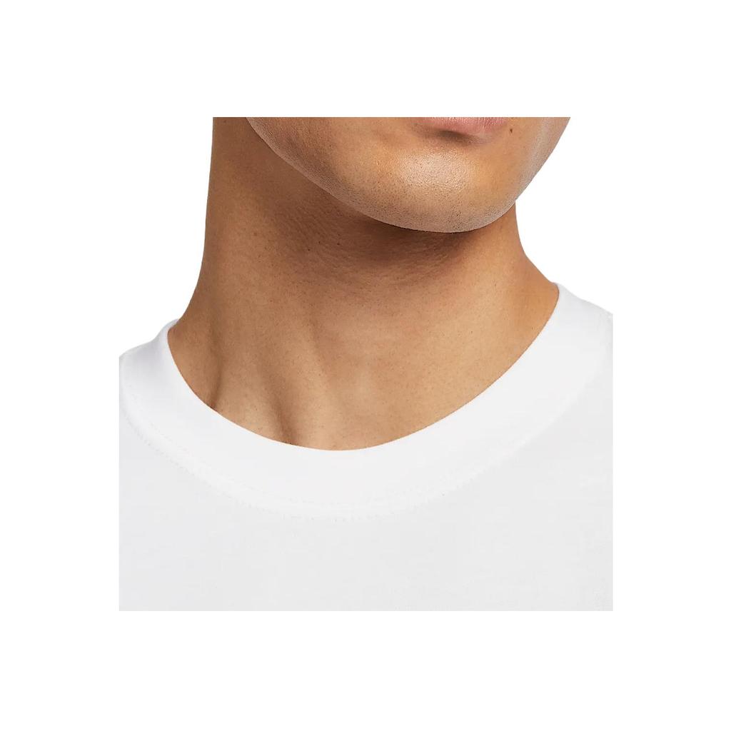 Nike Sportswear Comfortable Stylish Fitted Versatile Short Sleeve Breathable T-Shirt Men Tops White HJ0579-100