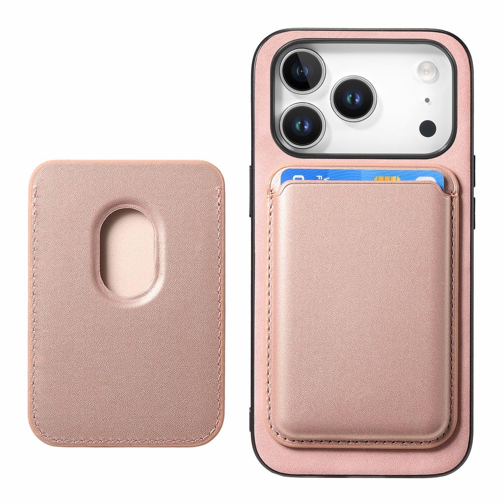 Für iPhone 17 Pro Hülle Abnehmbare Magnetische Kartenfachtasche Leder Handy Rückseite