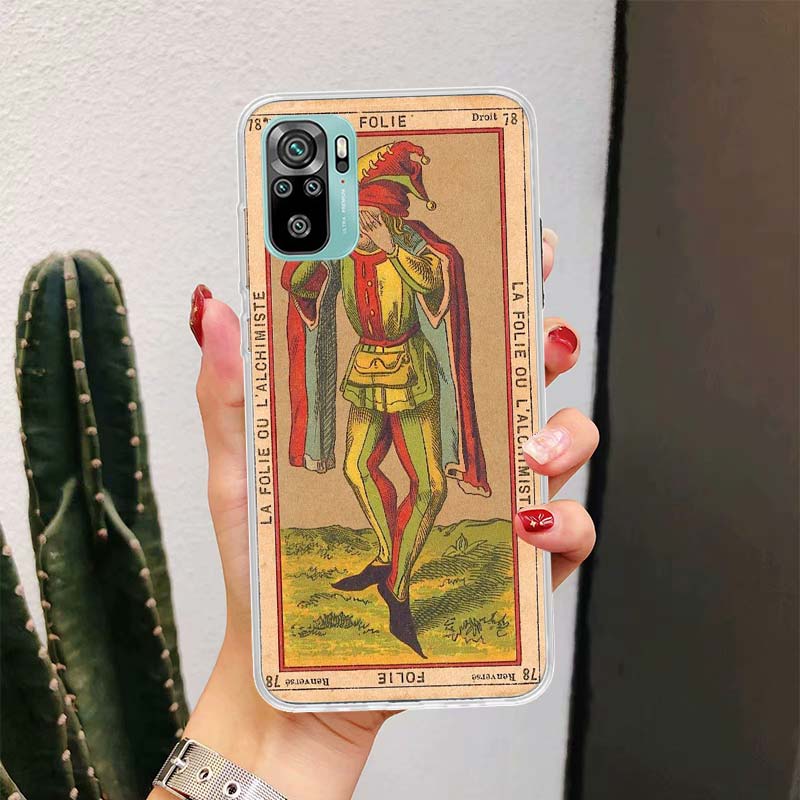 Tarot Cards Reading Art For Xiaomi Poco X7 X6 X5 X4 Nfc F7 Ultra F6 F5 Pro Phone Case F4 Gt F3 M6 M5 M4 M3 5G Fundas Cover Coque