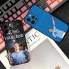 Piłka nożna E-Erling Haaland Etui na telefon Dla iPhone 17, 16,15,14,13,12,11 Plus,Pro Max, Inne Miękkie Czarne Etui