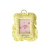 Soft Pillow Korean Photocard Holder with Keychain Photo Storage Pendant  School Stationery