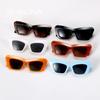 SHAUNA 2021 Nouvelle Arrivée Rétro Jelly Frame Femmes Lunettes De Soleil Oeil De Chat Marque Designer Tendance Oversize Nuances UV400