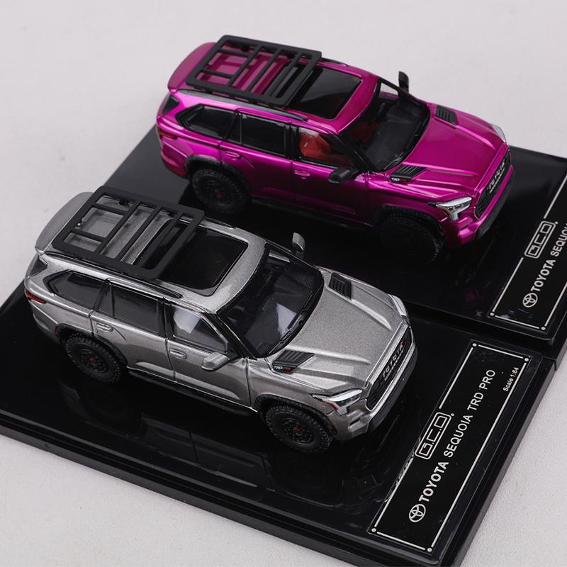 GCD 1:64 TOYOTA Sequoia TRD PRO SUV Die-casting Alloy Car Model Toys