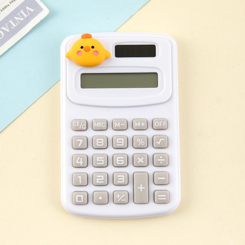 Cartoon Mini Cute Portable Calculator for School and Office
