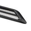 Motorcycles Shark Fin Side Vent Grille ABS Strong Design Enhances Active Look Quick Installation for Exterior Styling
