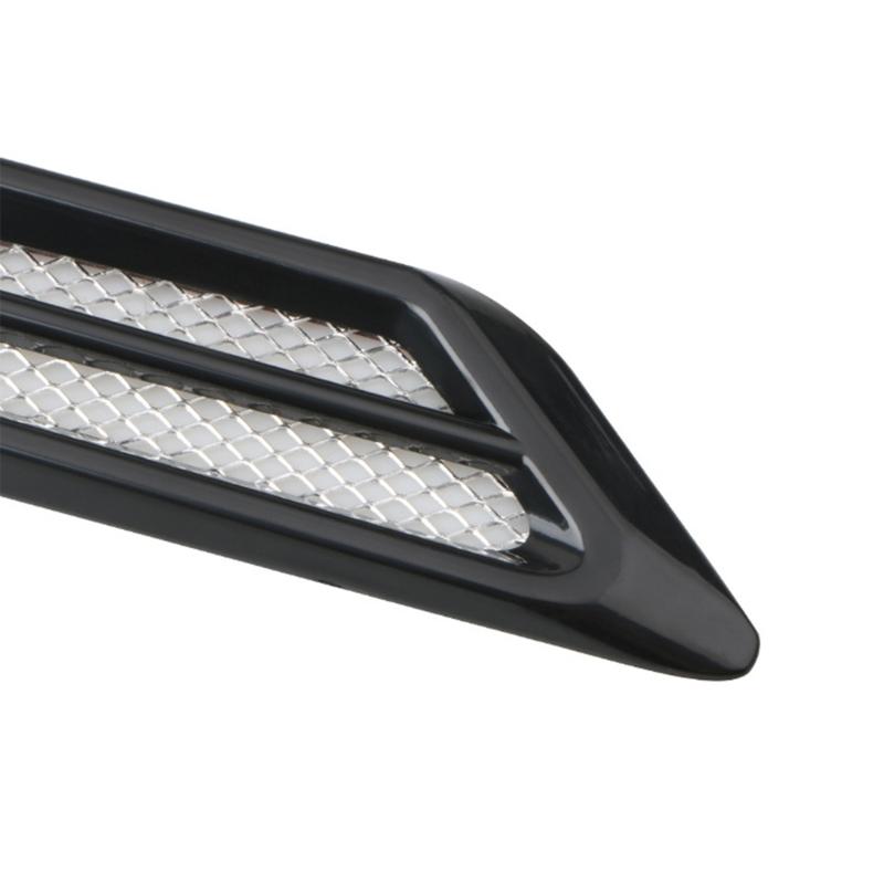 Motorcycles Shark Fin Side Vent Grille ABS Strong Design Enhances Active Look Quick Installation for Exterior Styling