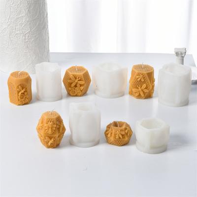 Forma 3D Sześciokątny Plaster Miodu na Świece DIY Latająca Pszczoła Plaster Miodu Aromaterapia Forma Gipsowa Narzędzia do Pieczenia Chleba i Słodyczy