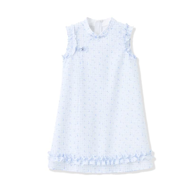 

ASK JUNIOR Girls Chinese Style Cheongsam Dress 150