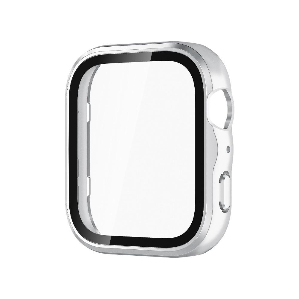 

Glass+Case For Huawei Watch Fit 5 Fit4 All-Around Screen Protector Hard PC Bumper Tempered Glass Watch Case Huawei Watch Fit 5 Pro Fit4Pro Huawei Watch Fit 4 срібний