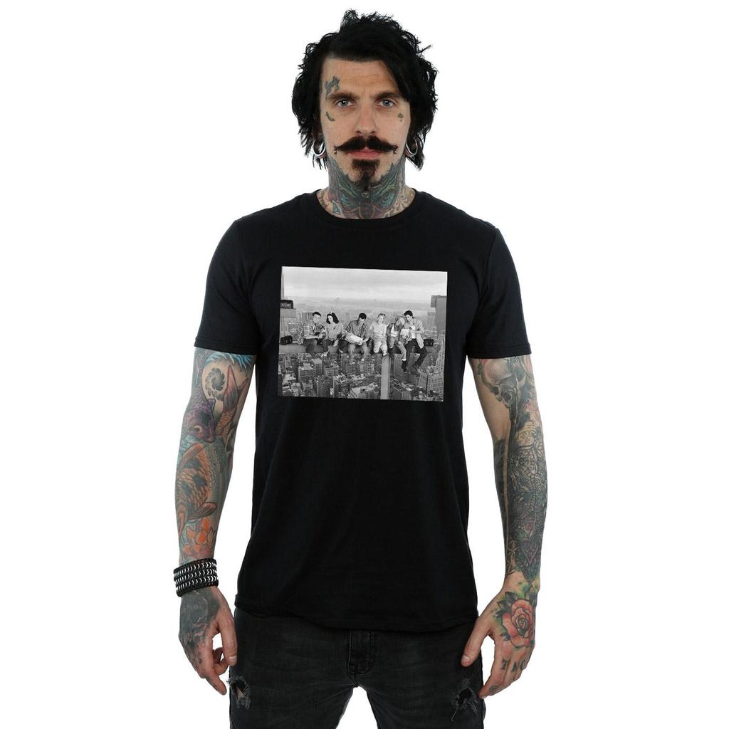 Friends Mens Construction Photo T-Shirt