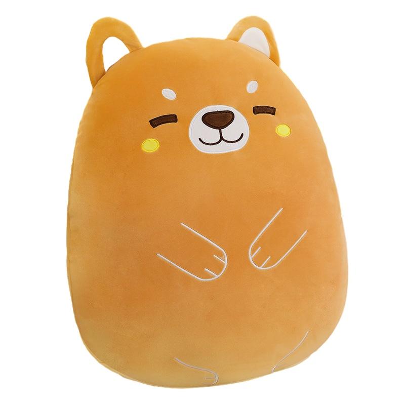 Niedliches Dinosaurier Hase Schwein Cartoon Tier Plüschtier Kissen für Mädchen Weiche und kuschelige Stoffpuppe