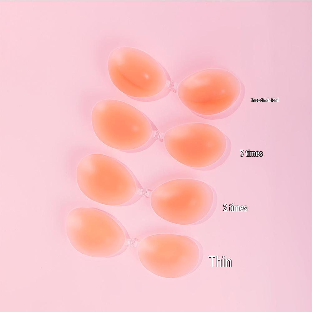 Silicone Strapless Invisible Nipple Covers - Waterproof & Breathable Thin B Cup