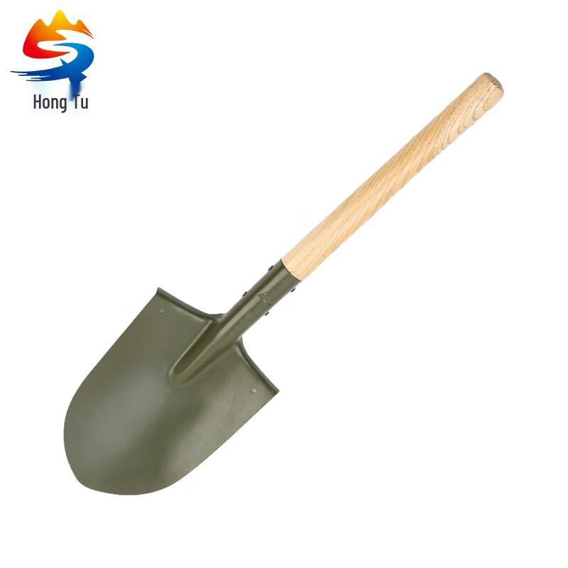 Hongtu Wooden Handle Engineer Shovel