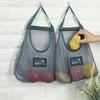 1pc-Reusable Storage Bags Kitchen Hanging Mesh Bag Home Fruit And Vegetable Storage Net Bag For Ginger Garlic Potatoes Onions