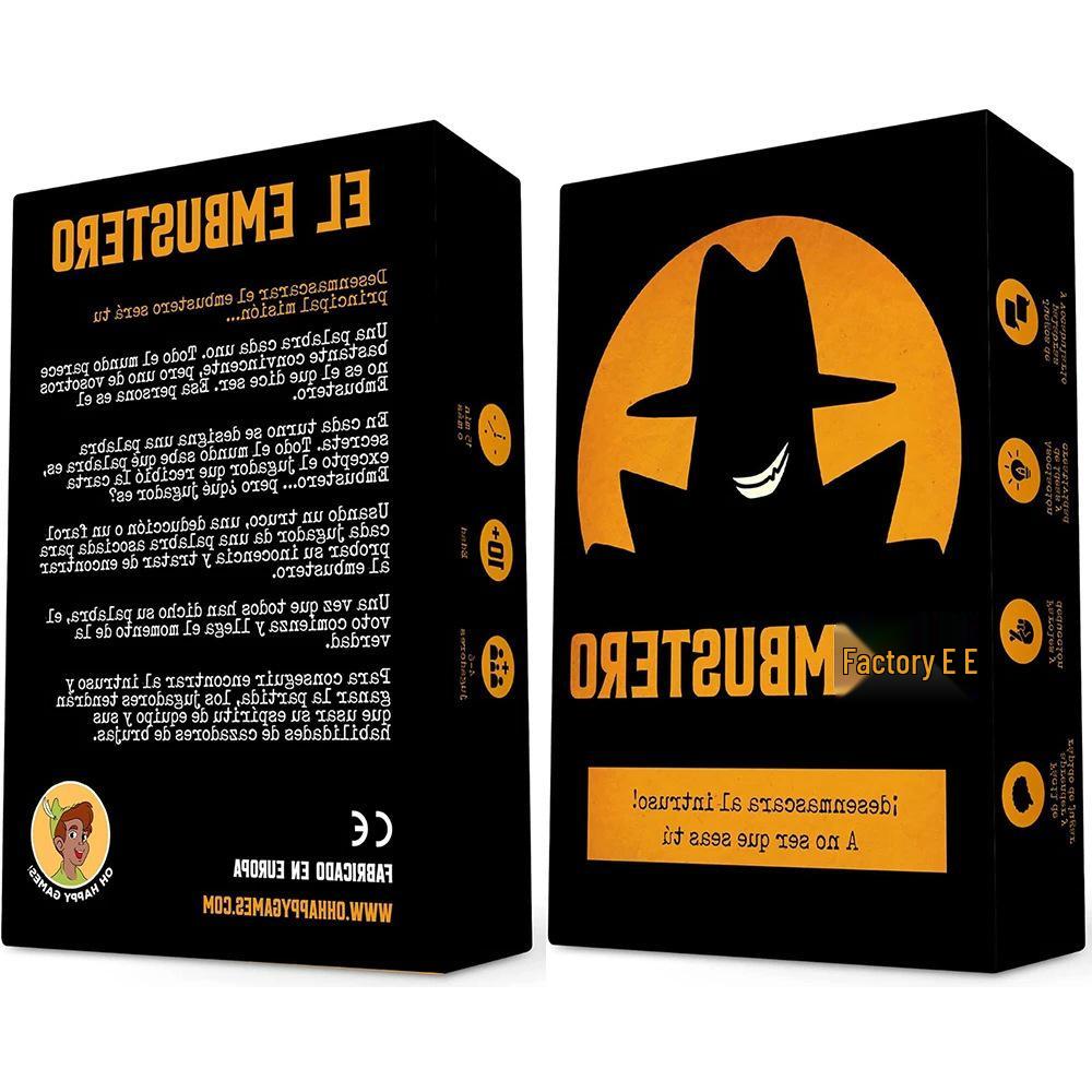 Black Hat Club: Spanish Edition Family Puzzle & Card Game