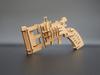 ActonCraft Trump Gun Craft Kit, Wooden Puzzle, 3D Puzzle, Easy Assembly Craft Kit for Kids and Beginners, No Tools or Glue Required
