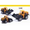 5-piece Set 1:64 Alloy Engineering  Vehicle  Model Excavator Mixer Forklift Truck Educational Model