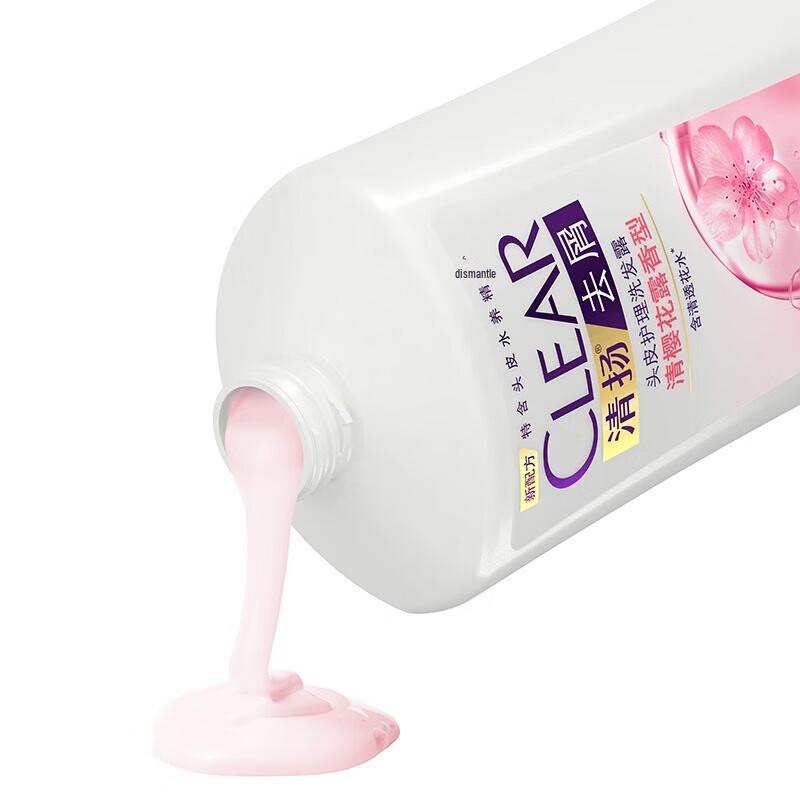 Clear Anti-Dandruff Volumizing Shampoo, Cherry Blossom Scent