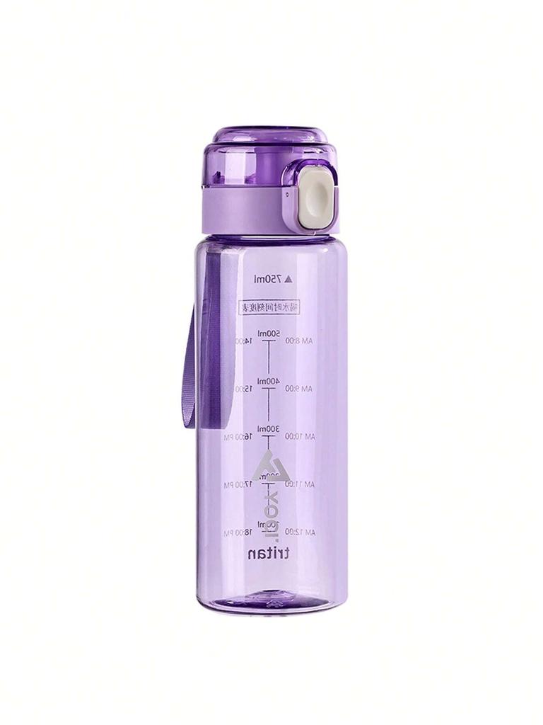 750ml Sports Water Bottle High Quality Tritan Material Drinking Bottle With Straw Portable Durable Gym Fitness Outdoor Sport Cup