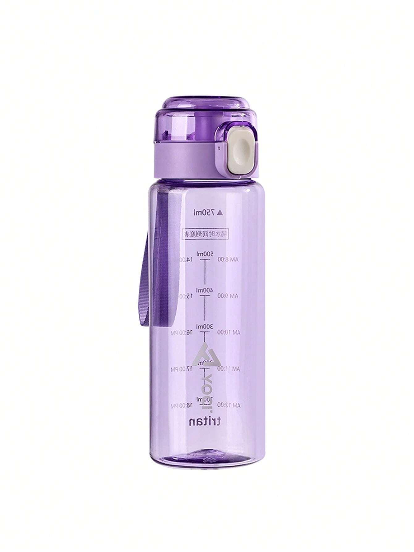 750ml Sports Water Bottle Tritan Material Drinking Bottle With Straw Portable Durable Gym Fitness Outdoor Sport Cup 0.75L