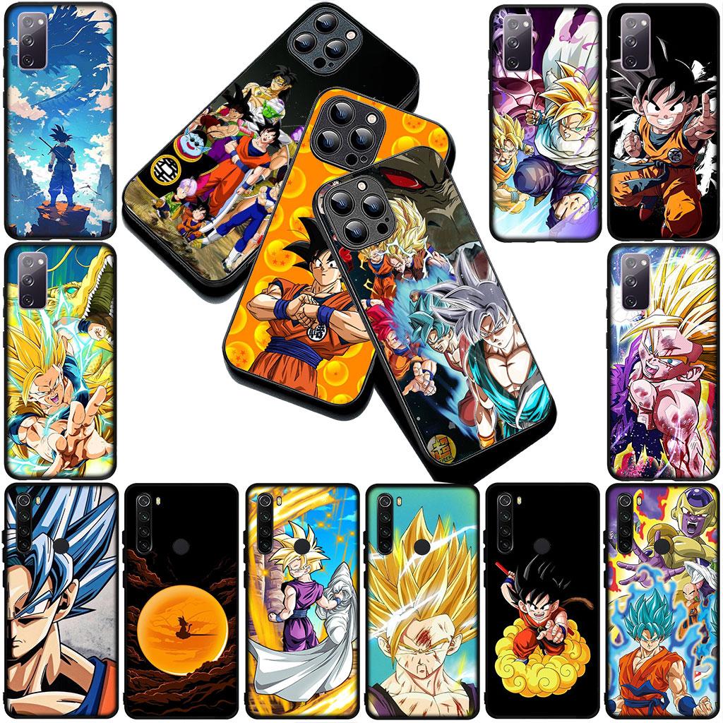 Phone Cover for Apple iPhone 17 Air 12 13 Pro Max Mini ProMax 7 + 8 Plus 7+ 8+ Soft Silicone Case Dragons Balls Son Goku Gohan