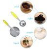Stainless Steel Measuring Cup and Spoon with Silicone Durable 10-Piece Set, Stackable, Handles, Tablespoons, Teaspoons, Heat-Resistant, Non-Slip,