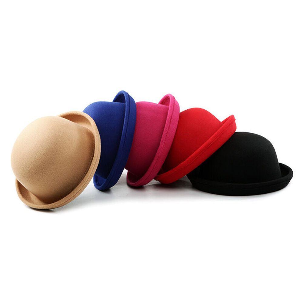 Women Not Deformed Elegant Beanie Cap Felt Hat Floppy Bowler Fedora Beret