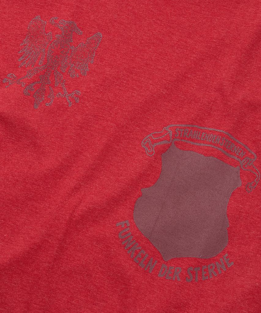 FREEMARIO Eagle Heraldry T-Shirt [Red]