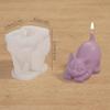 Silicone Mold Clay Molds Beautiful Ornaments Molds Cute Cat Shape Statue Molds Silicone Candle Mold Perfect for Crafting