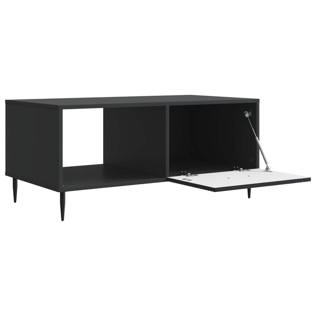 Coffee Table Black 90 x 50 x 40 cm Particleboard