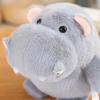 12-35 cm Adorabile Ippopotamo Peluche Morbido Kawaii Bambola Ippopotamo Grigio Cartone Animato Ippopotamo Peluche Decorazione Stanza Ornamento Animale Ippopotamo Cuscino Peluche