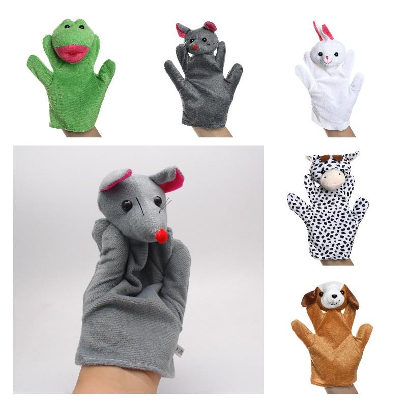 Cute Animal Plush Hand Puppets For Kids Soft And Safe Gift Idea For Play And Decoration 20cm Height