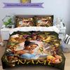 3pcs Princess5 Cover Set - Personalized Name, HD Printed Bedding with 1 Cover and 2 Pillowcases - Perfect for Home Decor, Easy Care
