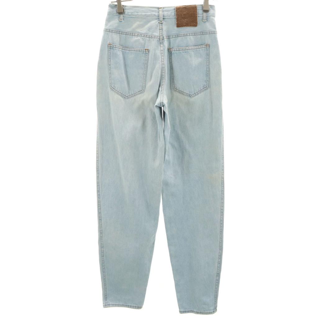 FENDI made in Italy Tapered denim pants 42 Ice blue jeans Women Used