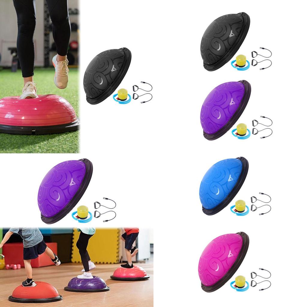 Balance Ball 18 inch Anti Slip with Foot Pump Core Ball for Gym Fitness Yoga