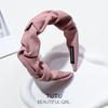 Premium Knotted Solid Color Headband - Retro Fashion, Versatile Korean Style Hair Accessory