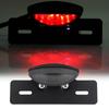 Motorcycle LED Rear Brake Tail Light Stop License Plate Lights for   Smoke