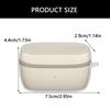 Lightweight Ergonomic Case Sleeve Housing Enclosure Suitable for Earbud Antislip Dustproof Water Resistant Nonslip Skin