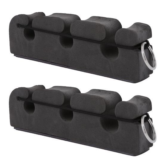

2Pcs Portable Magnetic Density Foam Fly Fishing Rod Holder Car Pole Stand Rack
