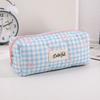 Cotton Bow Makeup Bag Pen Case For Girls With Large Capacity And Cute Storage