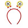 Plastic Soccer Fan Headband Charming Design Cheering Hair Band  Photo Props